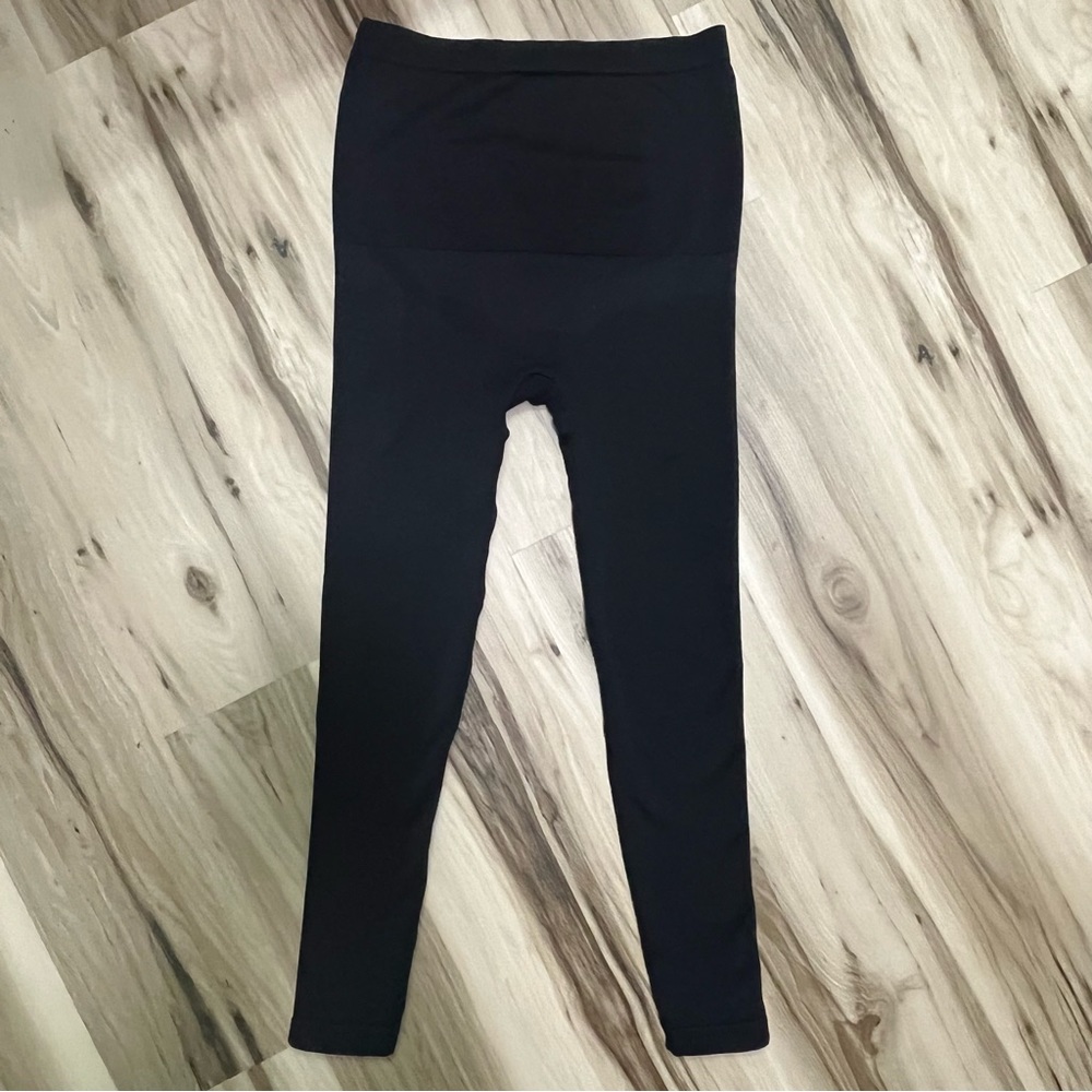 Spanx Look at Me Now High-Waisted Seamless Black Leggings Size Large - Picture 4 of 10